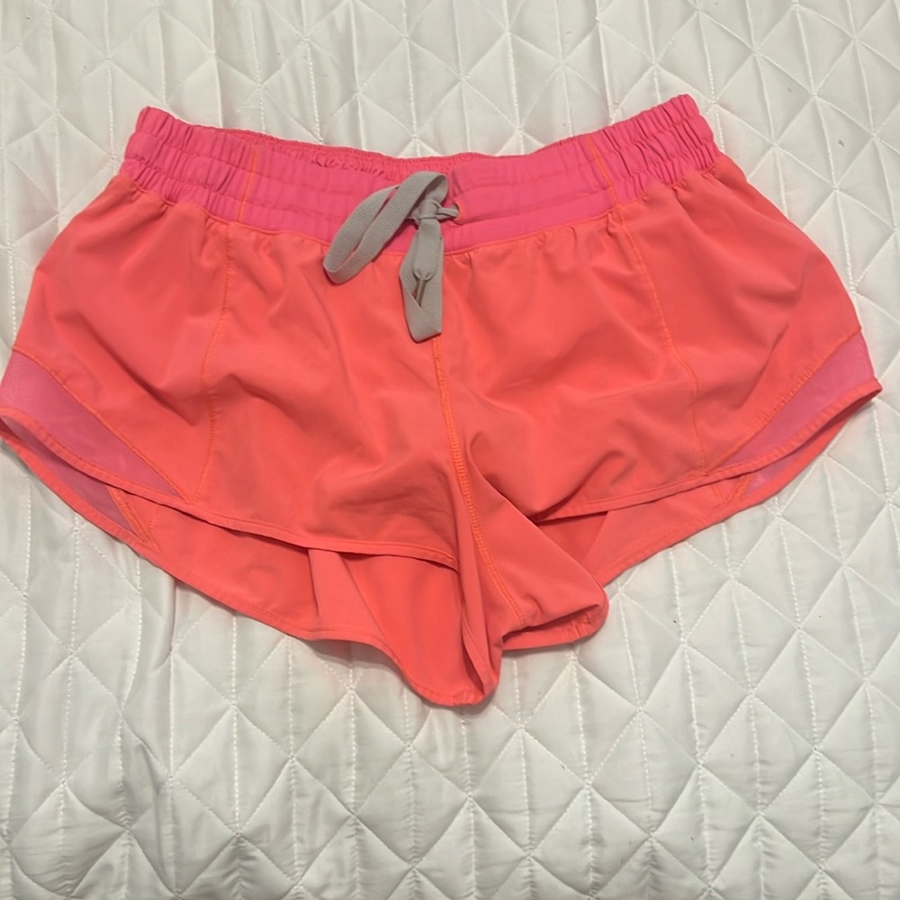 Pink 2.5” Lululemon Shorts